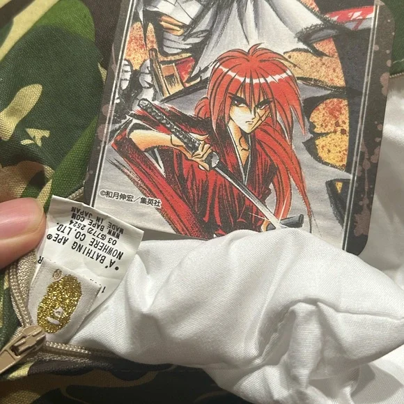 RARE Bape (a bathing ape) x nowhere 20th anniversary pillow! - Picture 3 of 9